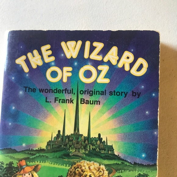 WIZARD OF OZ The wonderful, original story By L. Frank Baum VINTAGE PAPERBACK - Picture 7 of 8